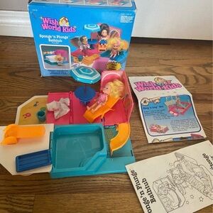 Sponge 'n Plunge Bathtub Wish World kids Playset